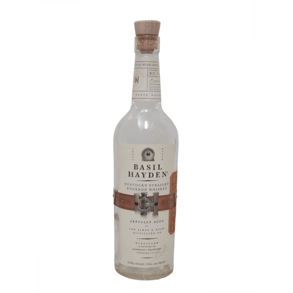 EMPTY Rare Collectible Basil Hayden Kentucky Straight Bourbon Whiskey Bottle